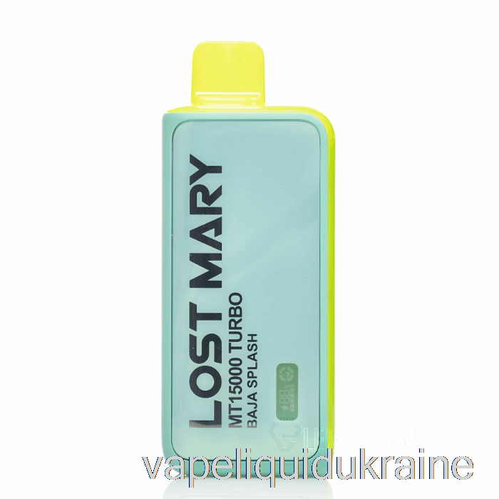 Vape Liquid Ukraine Lost Mary MT15000 Disposable Baja Splash